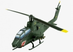 3D Puzzle KARTONMODELLBAU Papier Modell Geschenk Hubschrauber AH-1S Cobra (Grün)