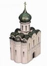 3D Puzzle KARTONMODELLBAU Modell Mariä-Schutz-und-Fürbitte-Kirche an der Nerl