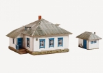 3D Puzzle KARTONMODELLBAU Modell Geschenk Spielzeug Eisenbahn Landhaus 1 Neuheit