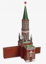 3D Puzzle KARTONMODELLBAU Papier Modell Geschenk Idee Nikolausturm im Kreml