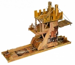 3D Puzzle KARTONMODELLBAU Papier Modell Geschenk Spielzeug 336 Belagerungsturm