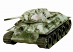 3D Puzzle KARTONMODELLBAU Modell Geschenk Idee Panzer T-34 weis 1941 Baujahr NEU