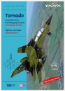 3D Puzzle KARTONMODELLBAU Papier Modell Geschenk Spielzeug Flugzeug Tornado (Grün)