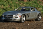Ferngesteuertes RC Auto Kinder Spielzeug Geschenk Mercedes Benz AMG Silber 33 cm