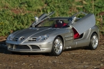 Ferngesteuertes RC Auto Kinder Spielzeug Geschenk Mercedes Benz SLR Silber 34 cm