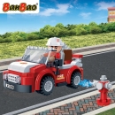 Kinder Geschenk Konstruktion Spielzeug Bausteine Baukästen Feuerwehrauto 7117