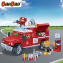 Kinder Geschenk Konstruktion Spielzeug Bausteine Baukästen Feuerwehr Fahrzeug