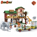 Car Safari Tour Kinder Geschenk Konstruktion Spielzeug Bausteine Baukästen 6651