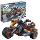 Motorrad HiTech Kinder Geschenk Konstruktion Spielzeug Bausteine Baukästen 6961