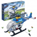Hubschrauber Kinder Geschenk Konstruktion Spielzeug Bausteine Baukästen 7008