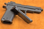 Softair Pistole Waffen Federdruck Plastik Kugeln Erbsenpistole Gun M24 0,5 Joule